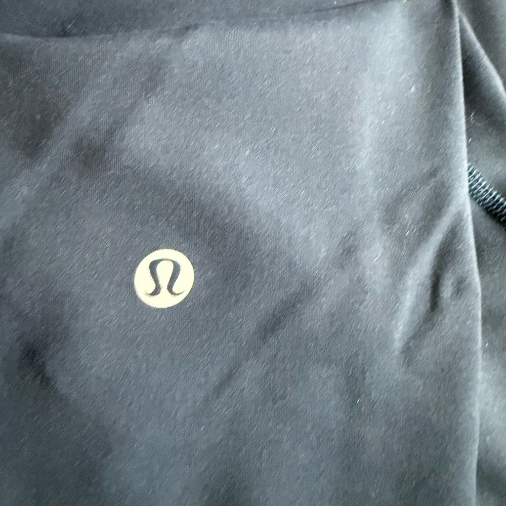 lululemon Navy Blue Leggings Wunder Train High Rise Tight 25” *Hem Slit - Picture 4 of 7